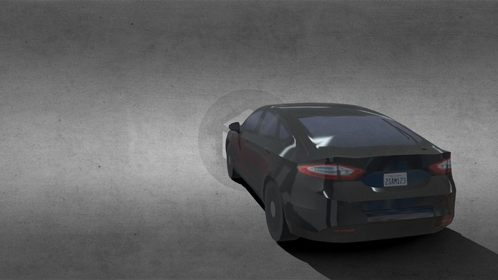 Ford mondeo police (undercover) 3D Model