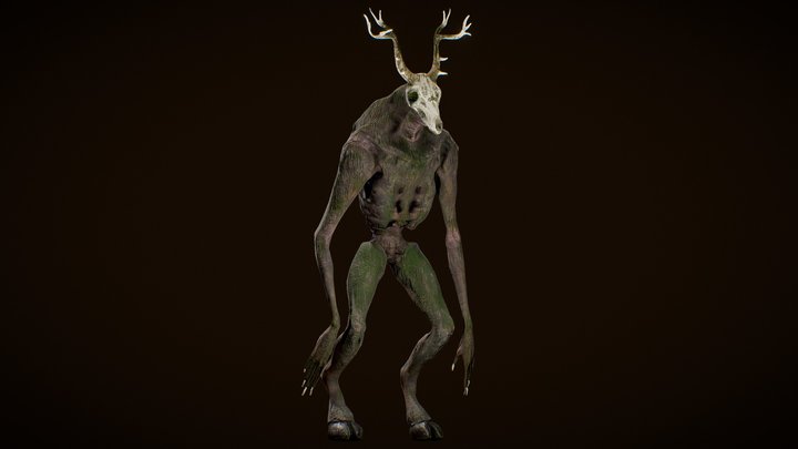 Wendigo 3D Model