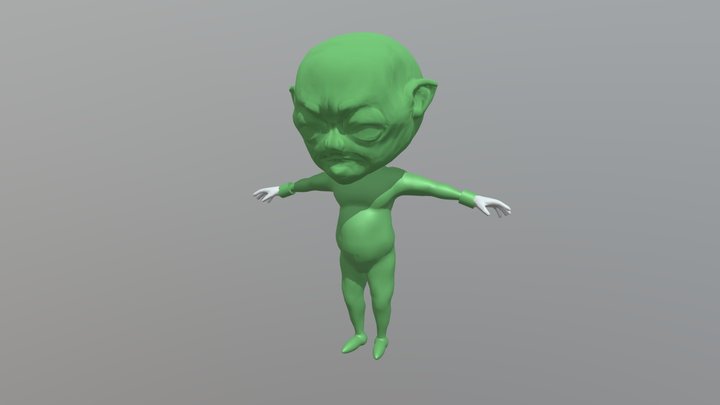 gem goblin 3D Model