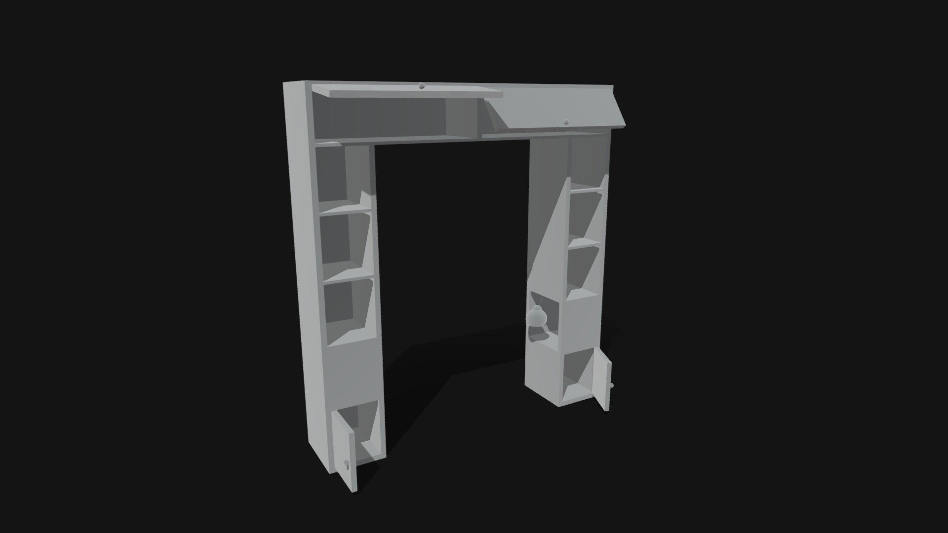 Mueble cama abatible 3D @di_raissa.rt
