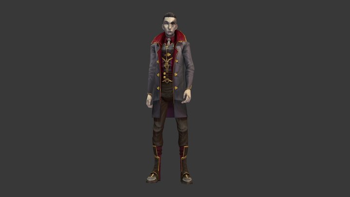 Arcane Silco Fan Art 3D Model