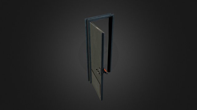 Metal door 3D Model