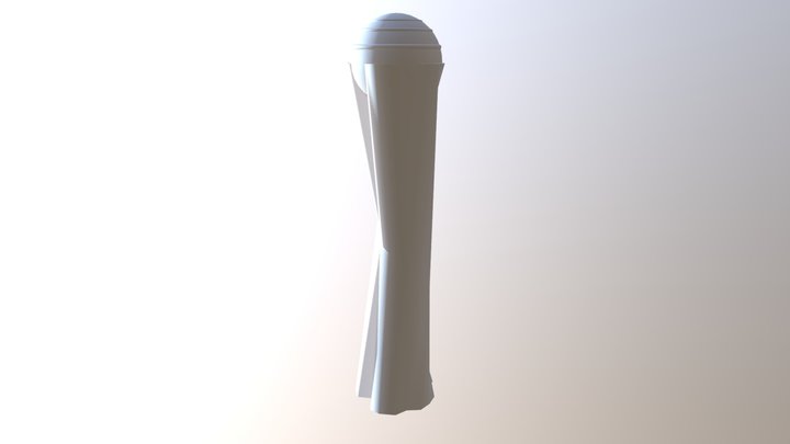 Game Object Lamp Post 3D Model