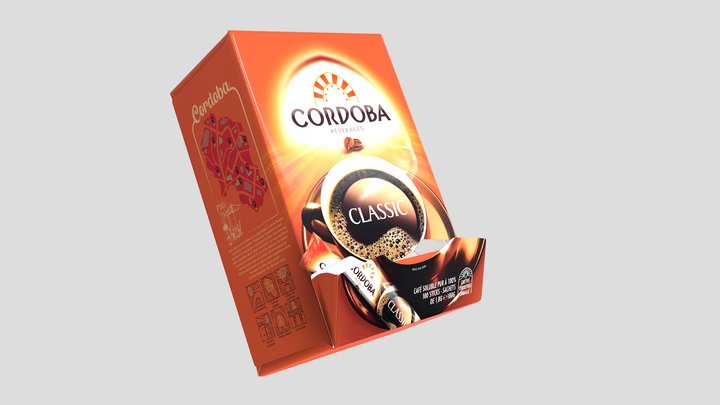Cordoba box 3D Model