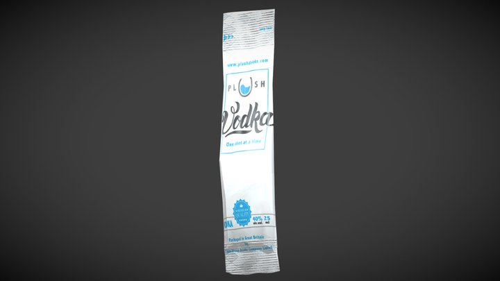 Sachet model 3D Model