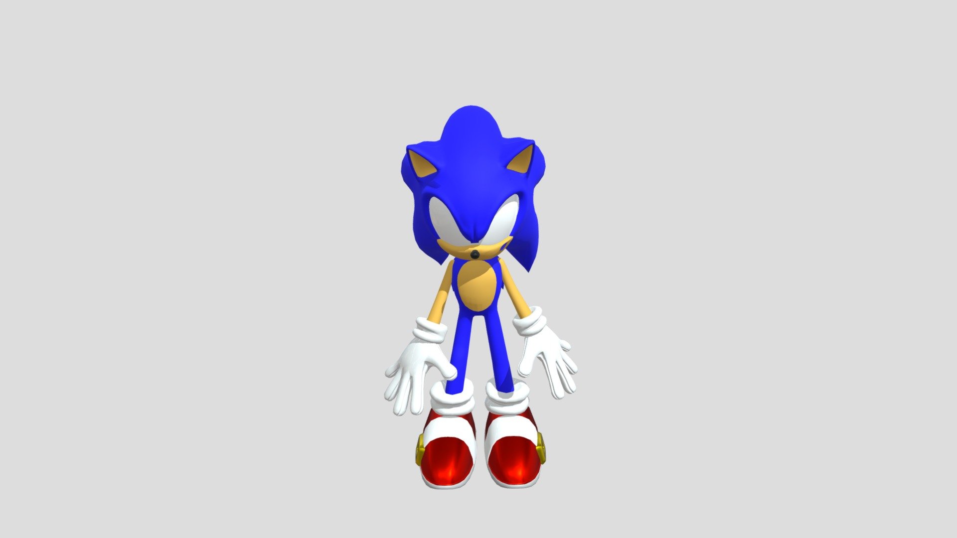 Sonic hedgehog - Download Free 3D model by Sonic stuff (@danielrivera1 ...