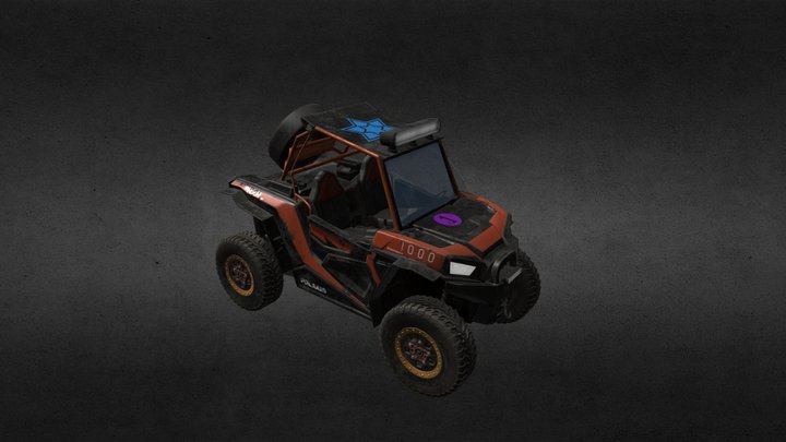 The beach suvs. 3D Model