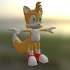 Tails of sonic - Download Free 3D model by Andres Zuluaga (@afzmtm)  [504b687]