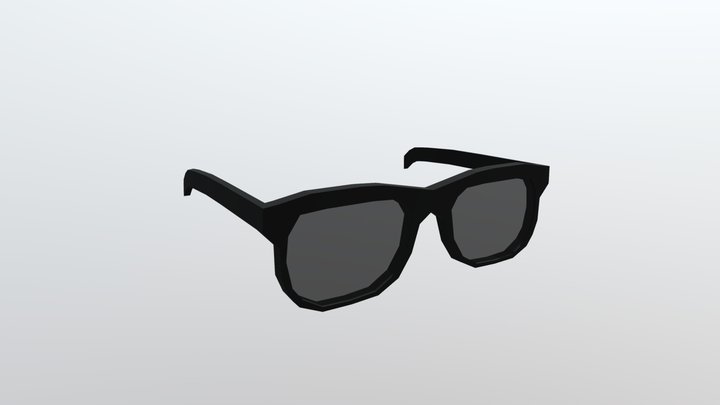 Low Polly Sun Glasses – Modello 3D gratuito STL