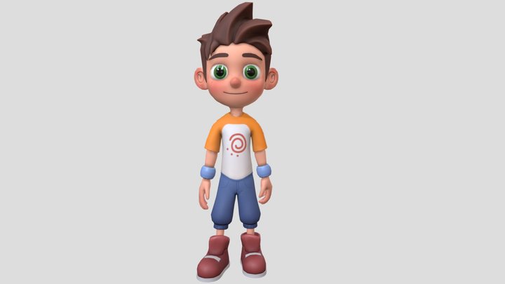 lowpolyBoy 3D Model