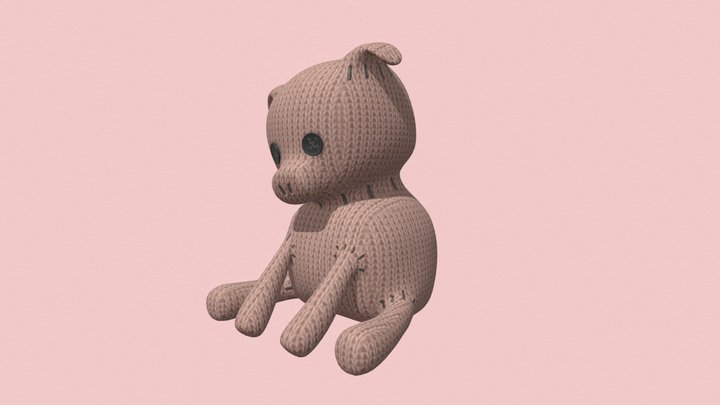 Piggy plush 3D Model