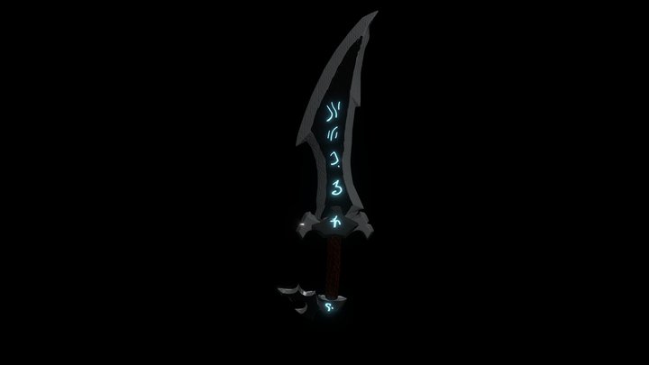 Magic dagger 3D Model