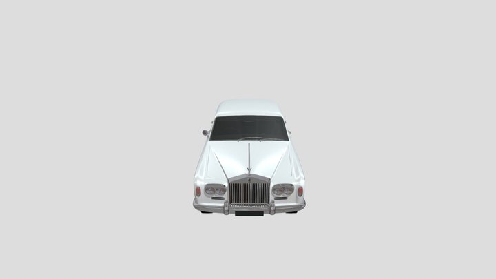 Rolls royce silver shadow 1965 3D Model