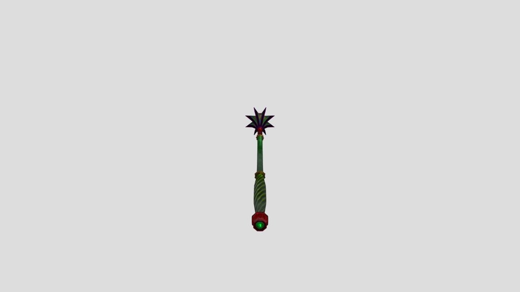 Medieval Flanged Mace Blunt Weapon