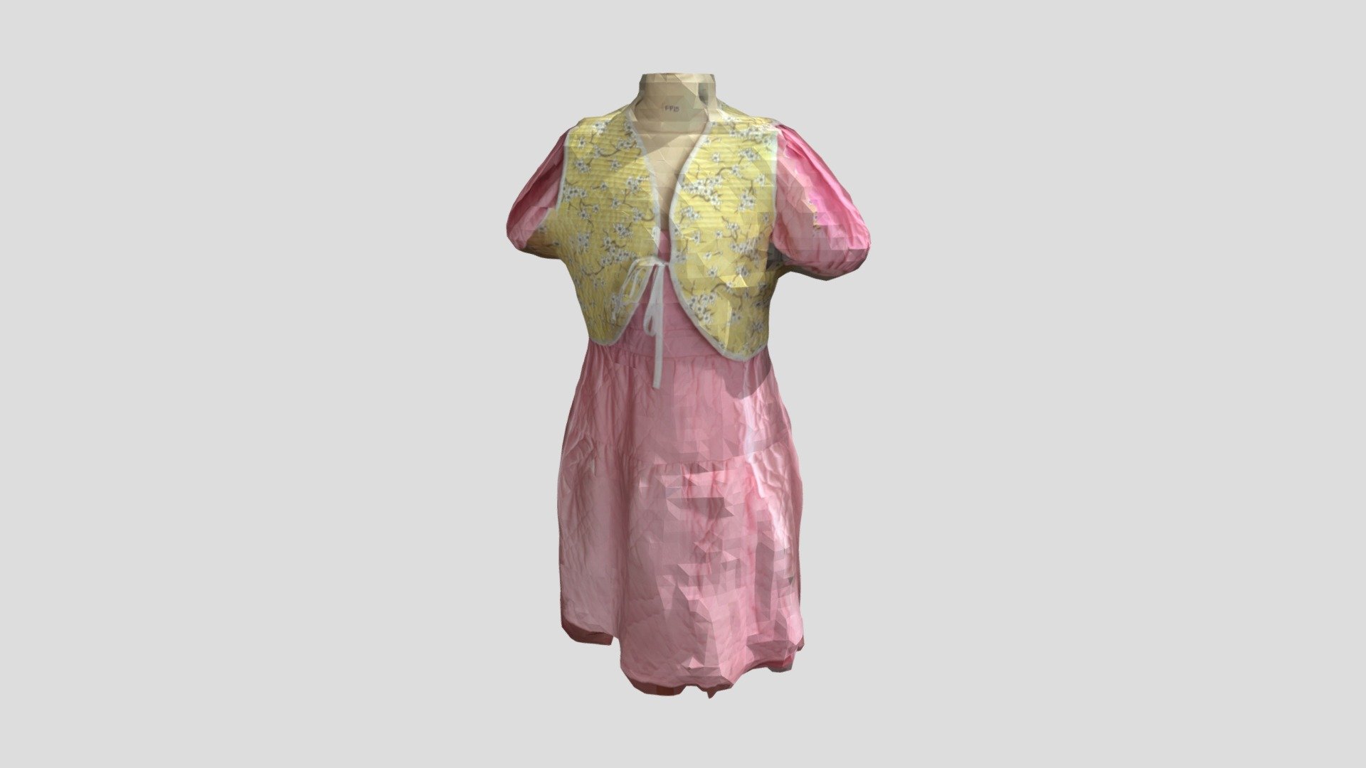Vest +dress co-ordination