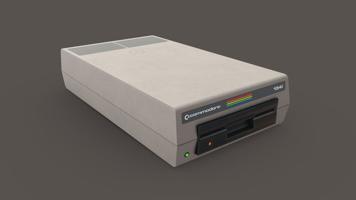 Commodore 1541 Disk Drive – Free 3D Model STL