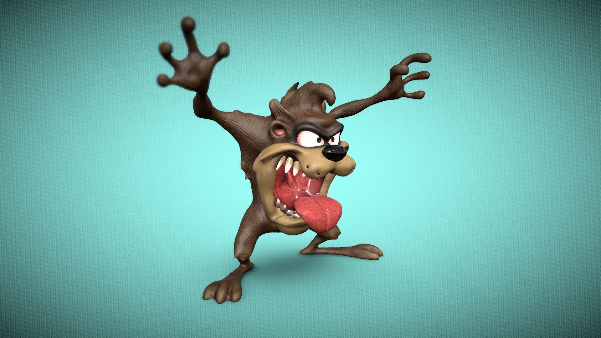 Taz - 3D model by Joaquin Torres Zavaleta (@bater133) [504f777] - Sketchfab