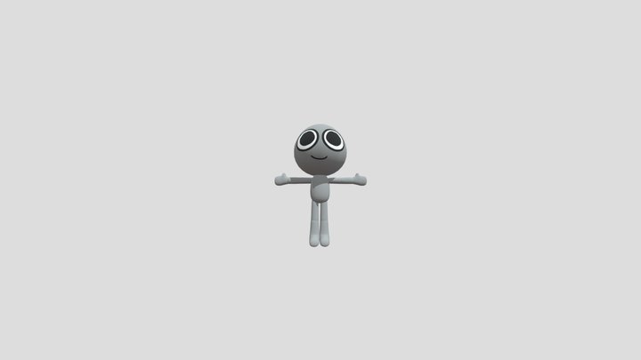 empty_dandys_world_oc_template_reuploaded 3D Model