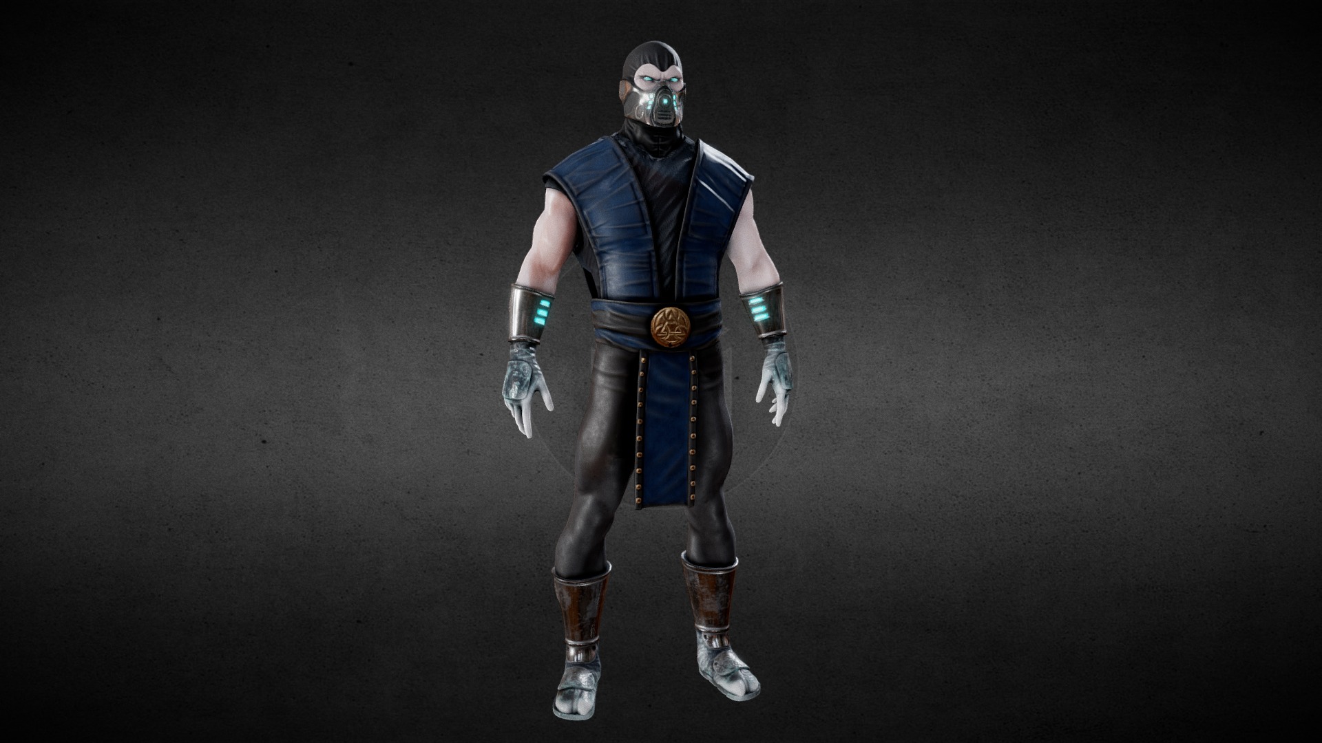 Sub Zero Fan Art 3D model by Gianluigi.Ferrantino [5050001] Sketchfab