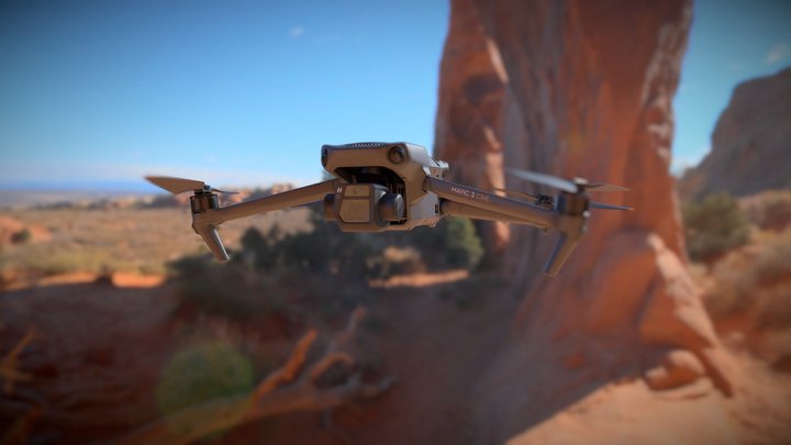 DJI Mavic 3 3D Model