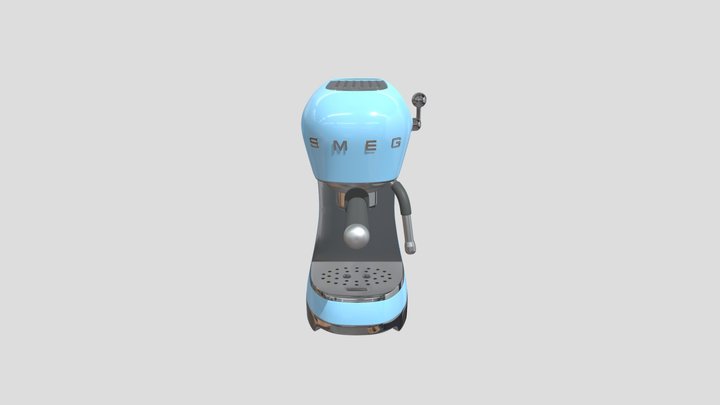 smeg espresso machine 3D Model