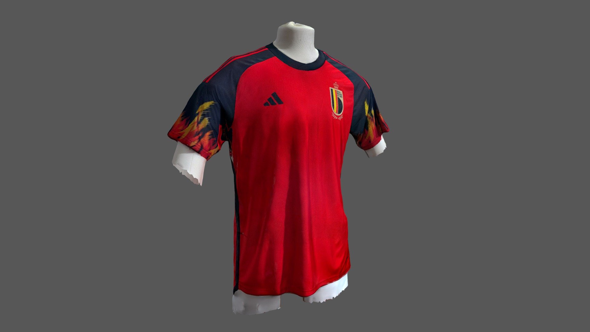 Soccer jersey Download Free 3D model by Guitomic (g.bieche) [505135b