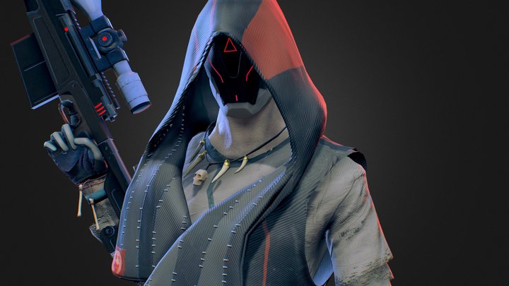 Voodoo Sniper 3D Model
