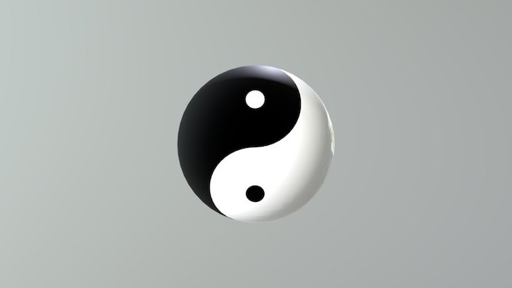 太极 3D Model