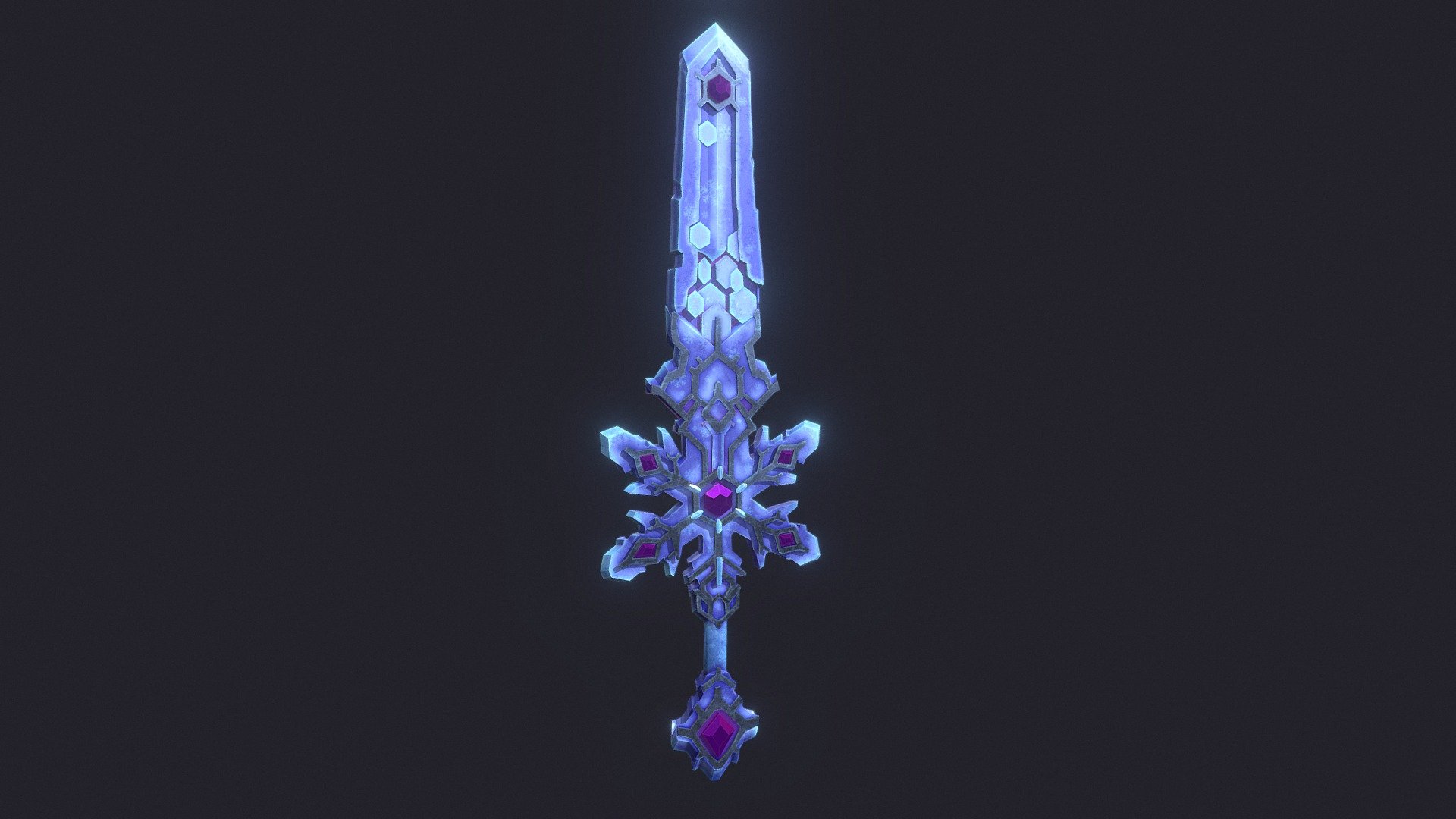 Frost Sword - 3D model by natela [5052c4a] - Sketchfab