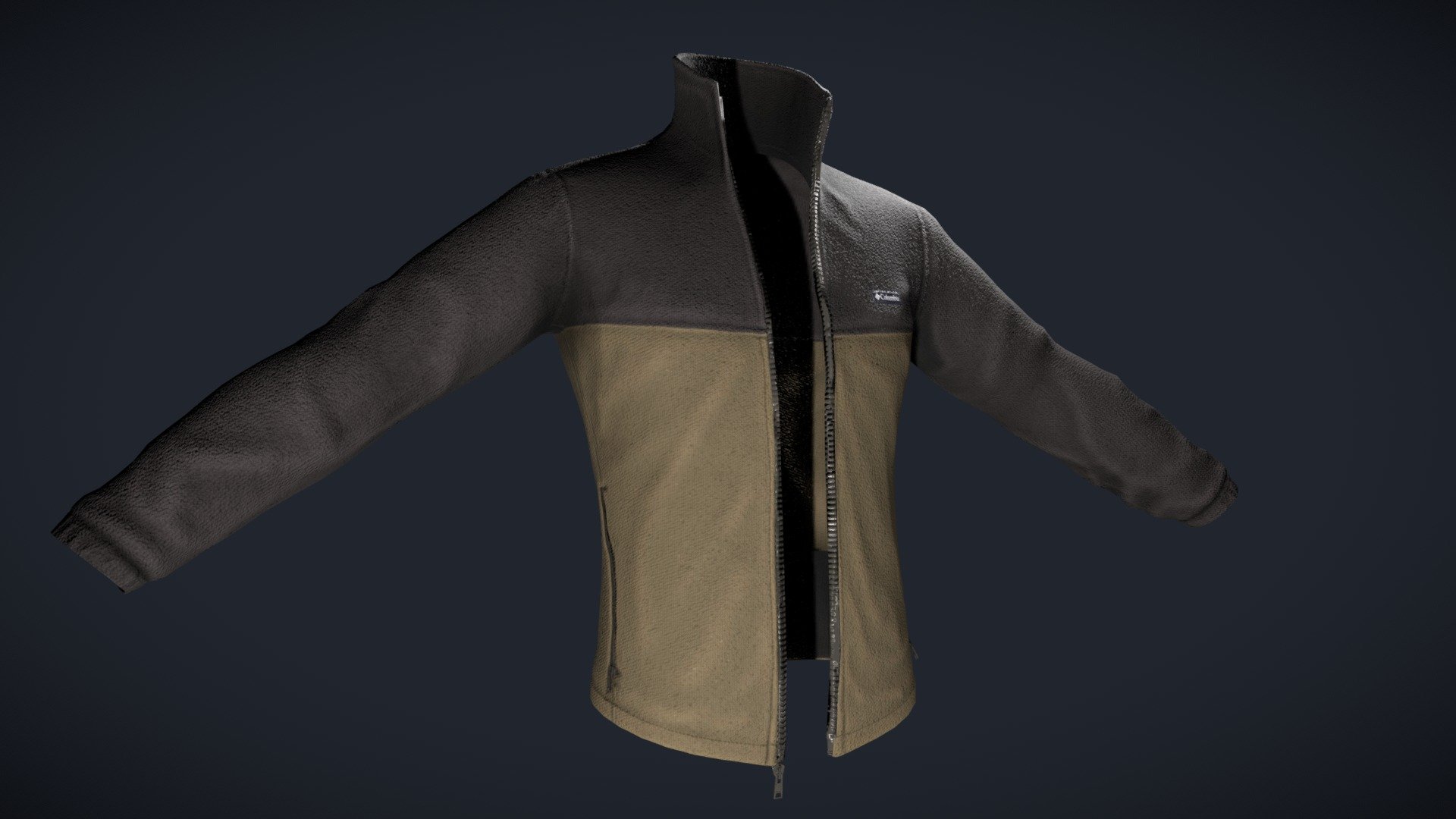 Columbia Jacket - 3D model by TrevinoDamien06 [505449b] - Sketchfab