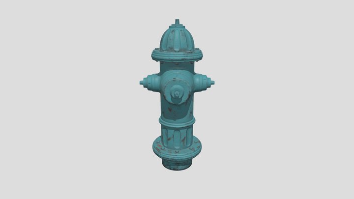 FireHydrant 3D Model