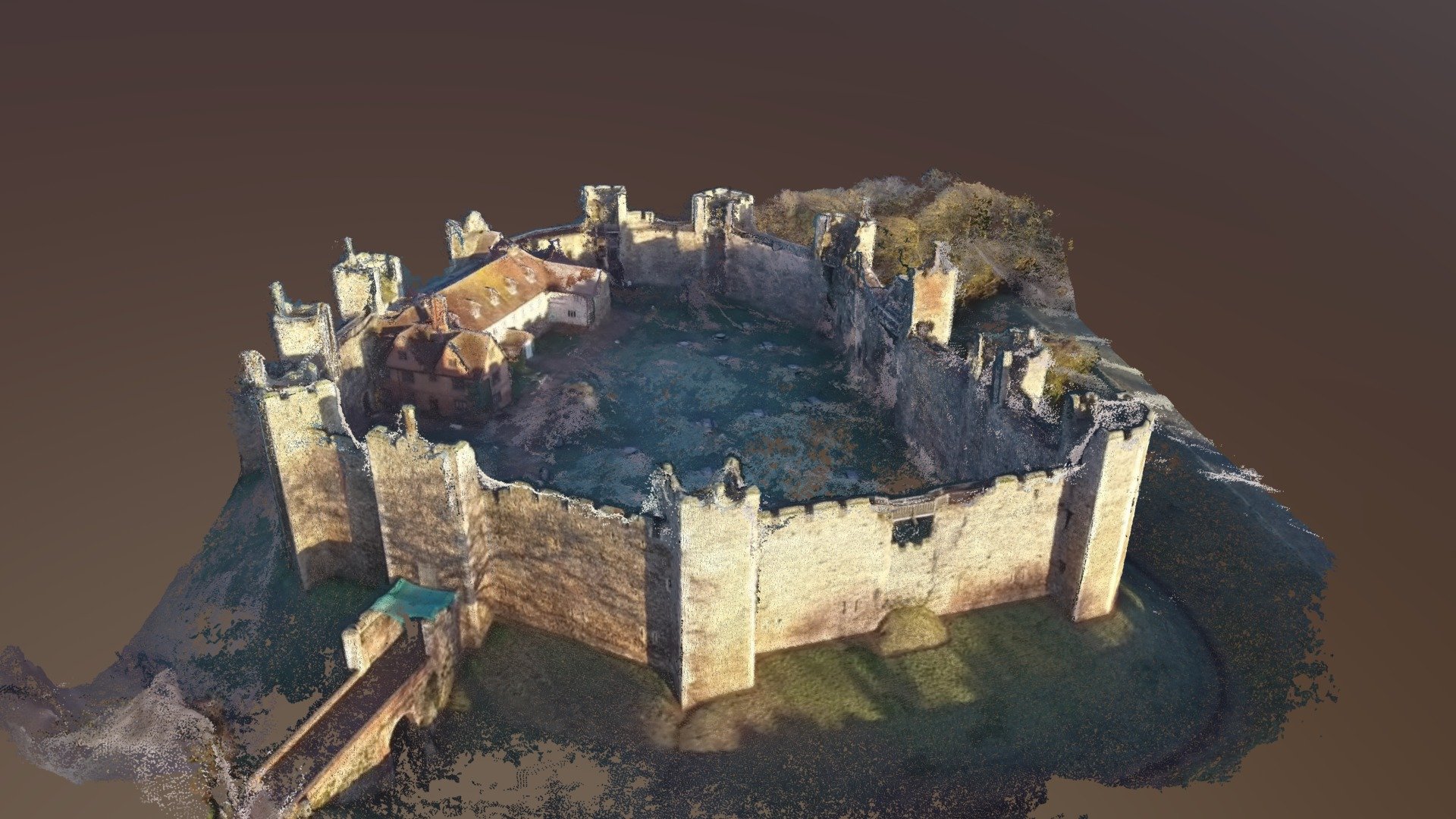 Framlingham Castle - 3D Model By T. A. Perry (@taperry_cmu) [5054b63 ...