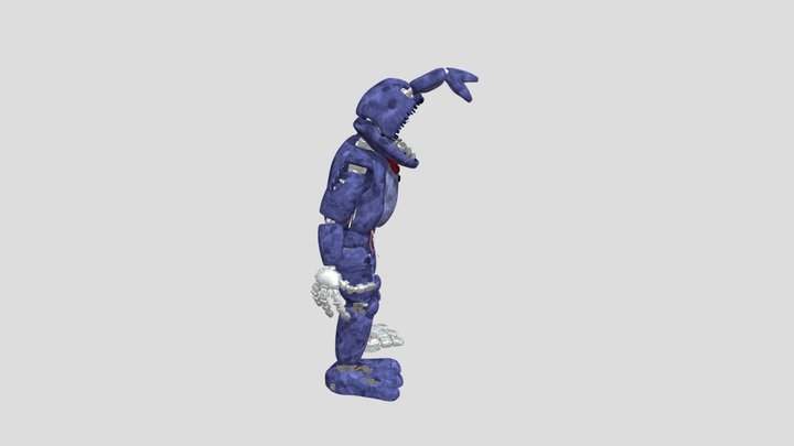 Withered bonnie (for edit?) 3D Model