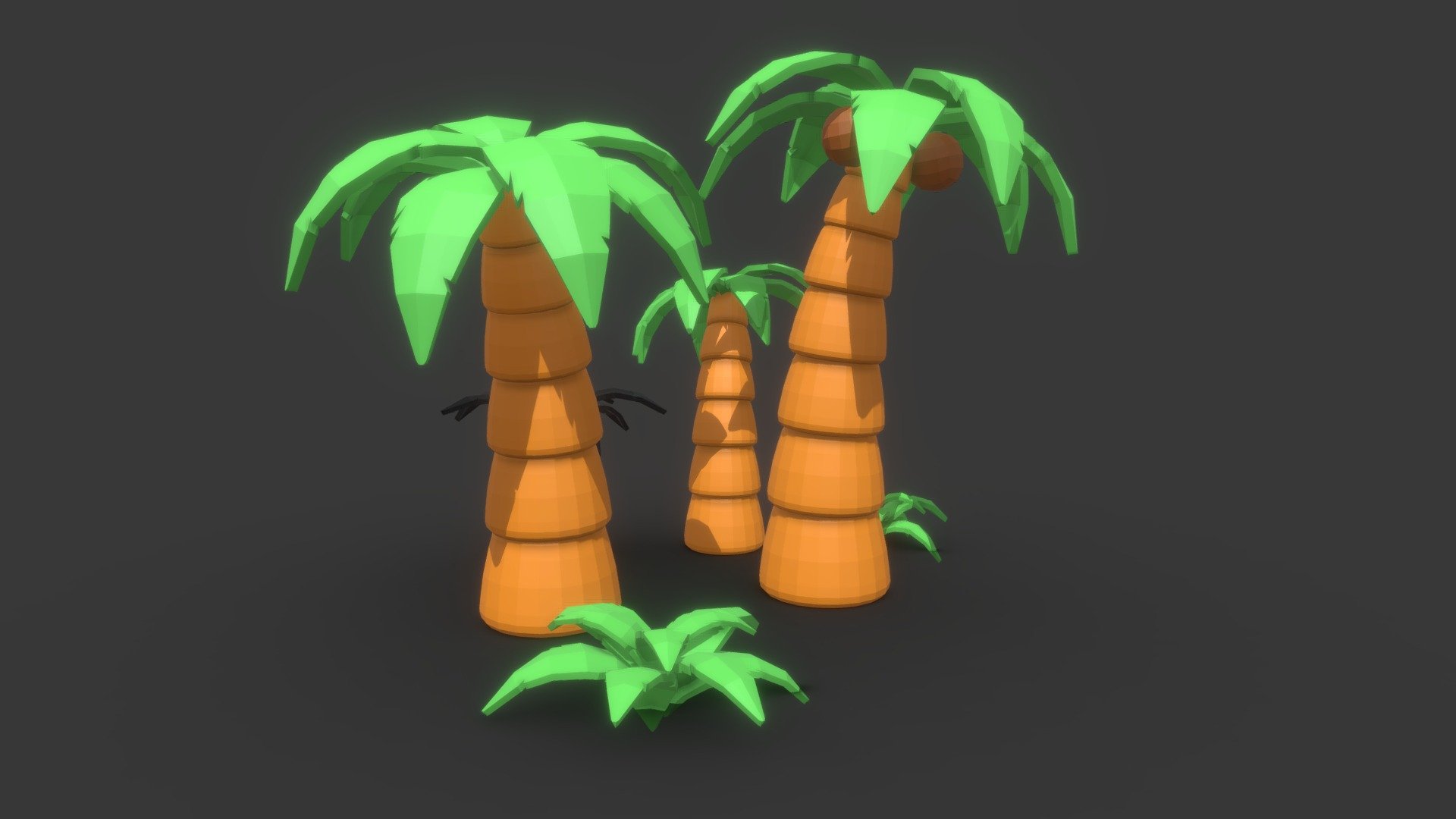 Tree Group - Purret and the Inky Isles - 3D model by Jesca ...