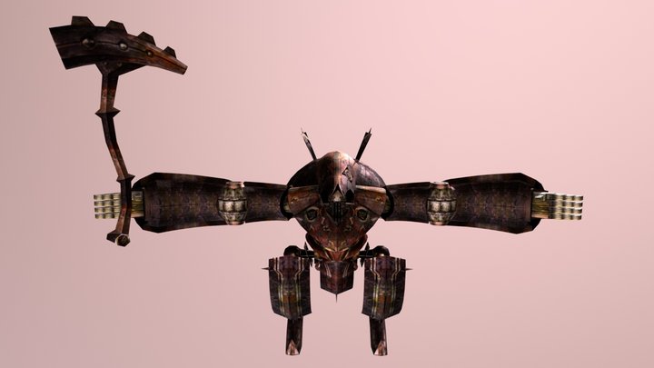 Rusted Xord 3D Model