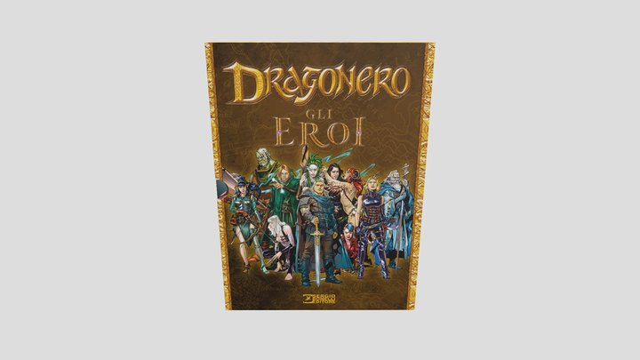 DRAGONERO - GLI EROI | Slipcase 3D Model