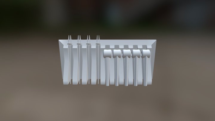 Weapon rack 3D Model