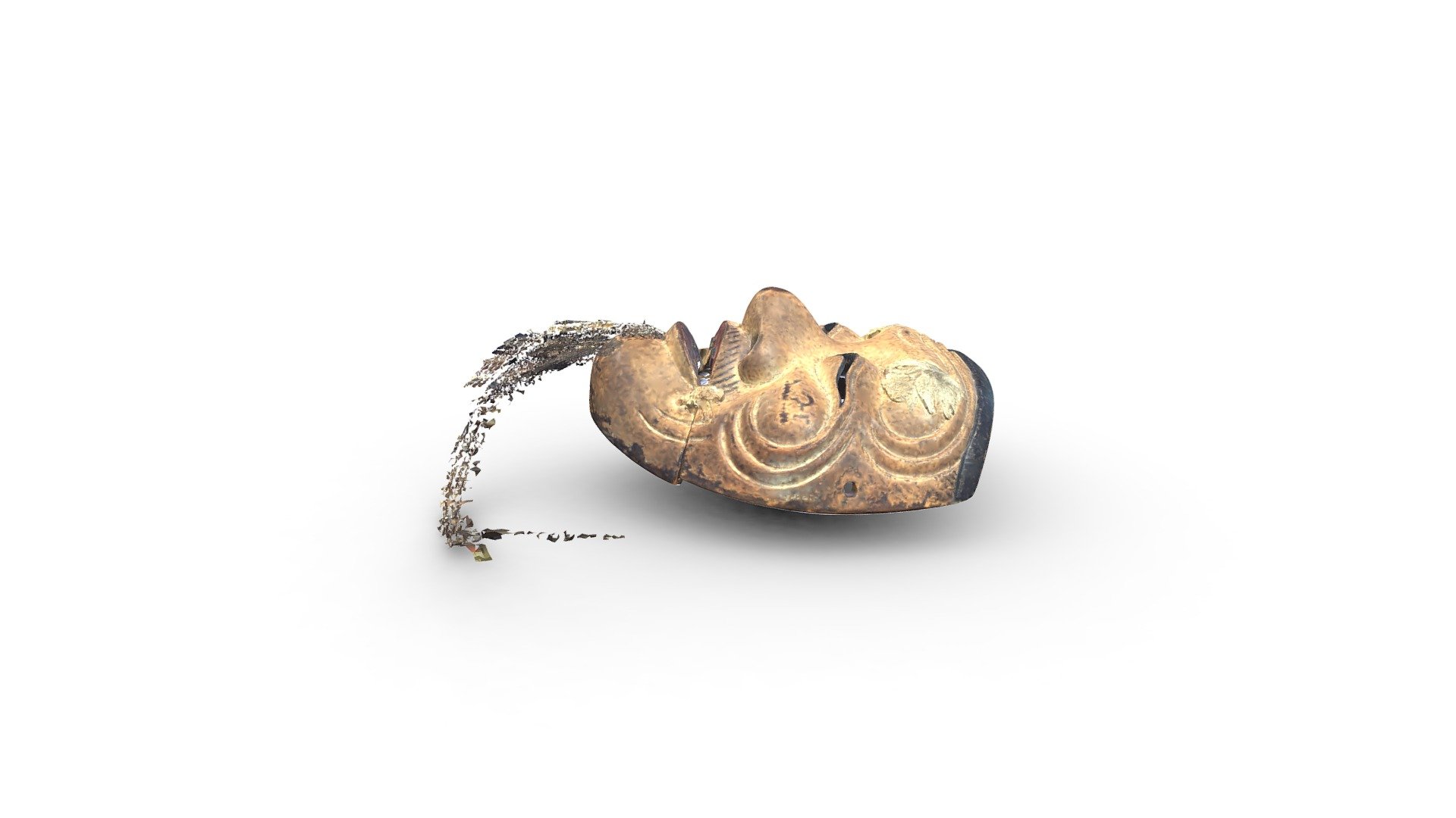 能面 翁 河村能舞台所蔵 - 3D model by KYOTO's 3D STUDIO