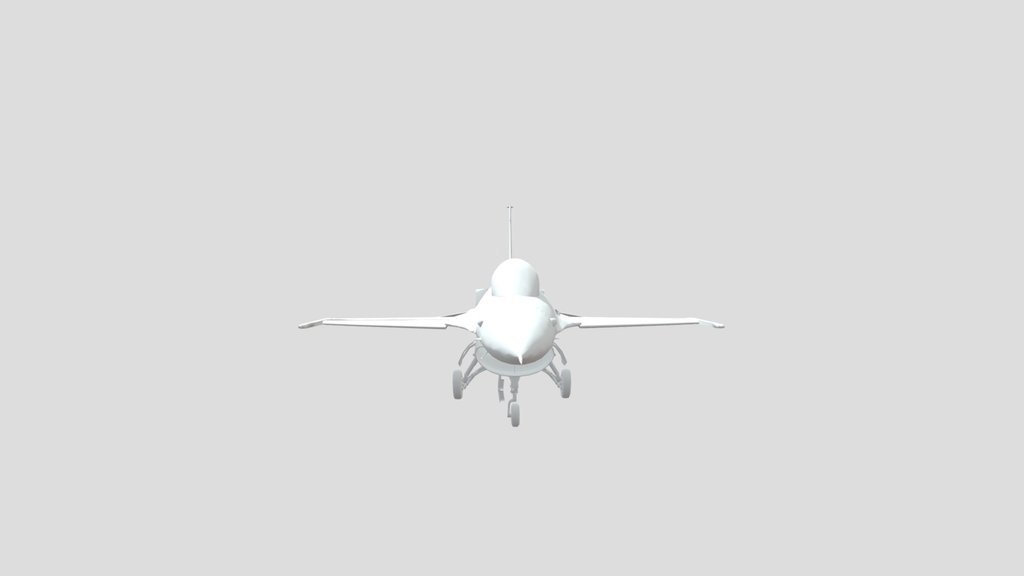 F-16A mesh.GLB