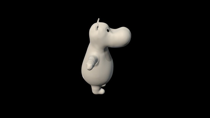 Moomin 3D Model