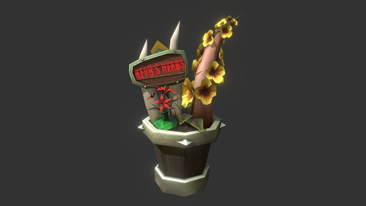 HearthSign - Herbalist Orc 3D Model