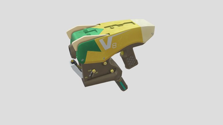 weapon cyclone 8 3D Model