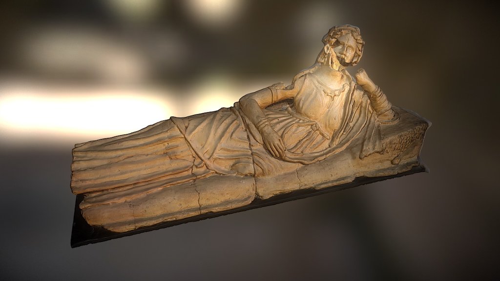 Etruscan tomb — Sketchfab embed 3D viewer