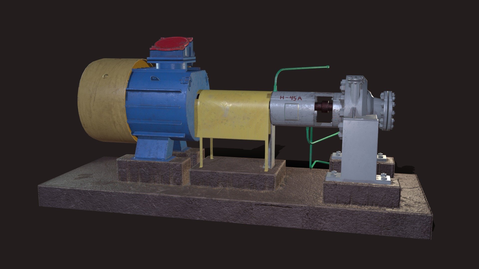 Oil Pump Download Free 3D model by lavaslow [505afd6] Sketchfab