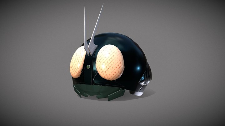 BATTA-AUG01 Helmet 3D Model