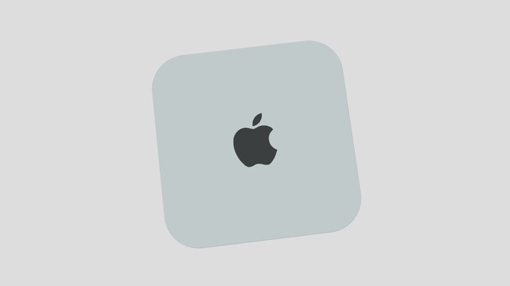 apple-mac-mini-m1 3D Model