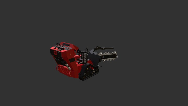 Trencher 3D Model