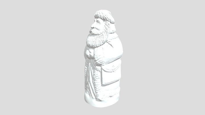 standing santa 3D Model
