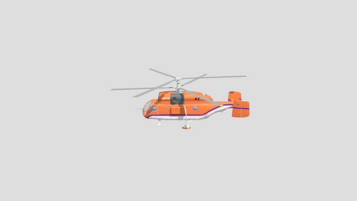 Exterior Check - Ka-32 3D Model