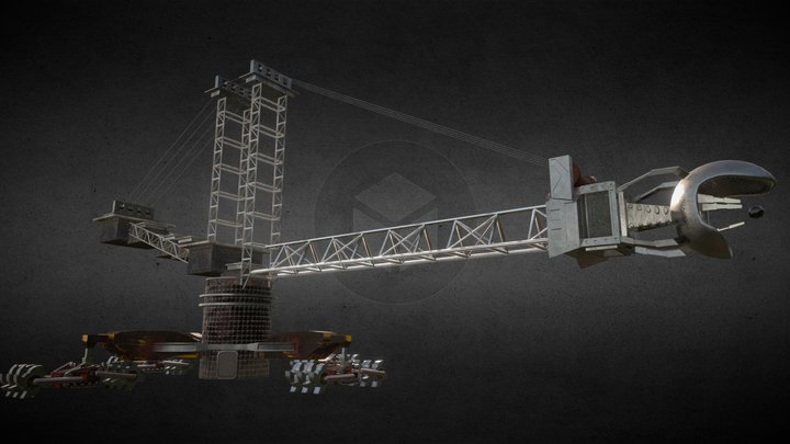 Singularity Drill 3D Model